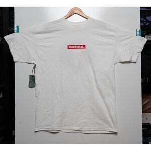 NWT G.I. Joe Shoe Palace‎ Cobra Logo White Graphic T-Shirt Men's Size XL